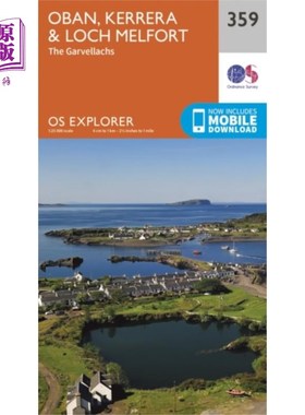 海外直订Oban, Kerrera and Loch Melfort 奥巴马，克里拉和梅尔福特湖