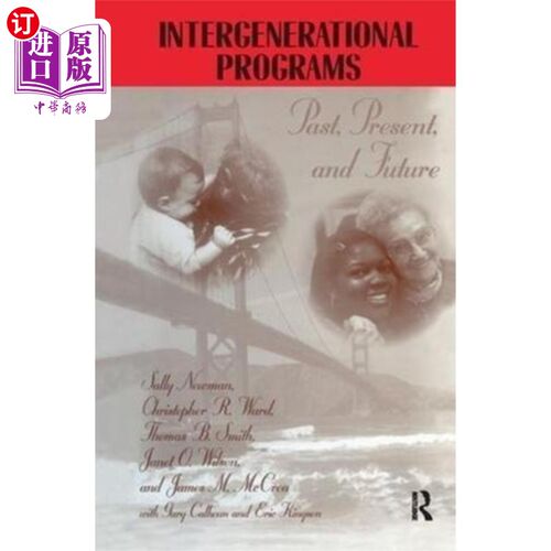 海外直订Intergenerational Programs 两代人之间的程序
