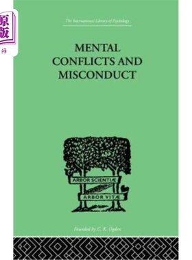 海外直订Mental Conflicts And Misconduct 精神冲突和不当行为