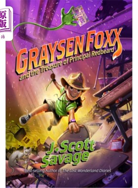 海外直订Graysen Foxx and the Treasure of Principal Redbeard 格雷森·福克斯和红胡子校长的宝藏