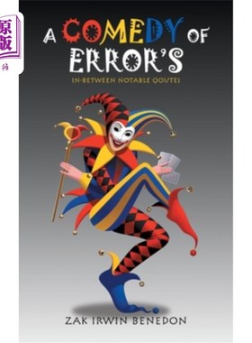 海外直订A Comedy of Error's: In-Between Notable Qoutes 错误的喜剧：在著名的库特之间