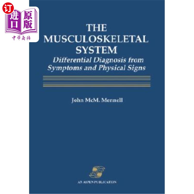 海外直订医药图书The Musculoskeletal System 肌肉骨骼系统