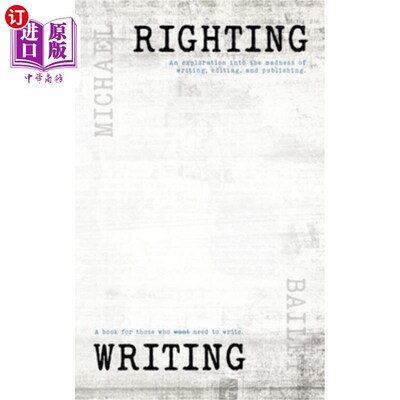 海外直订Righting Writing 纠正写