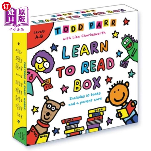 海外直订Learn to Read Box 学会阅读盒子