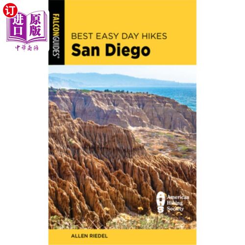 海外直订Best Easy Day Hikes San Diego 圣地亚哥最好的轻松徒步旅行