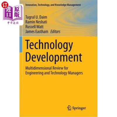 海外直订Technology Development: Multidimensional Review for Engineering and Technology M 技术开发：面向工程和技术经