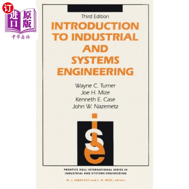 海外直订Introduction To Industrial And Systems Engineeri... 工业与系统工程概论