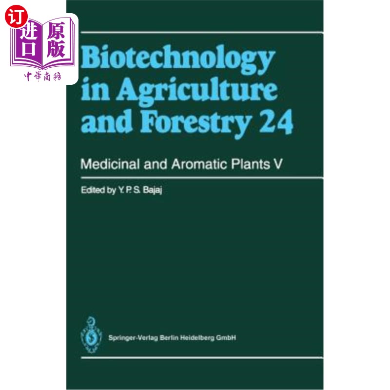 海外直订Medicinal and Aromatic Plants V 药用和芳香植物