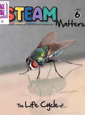 Steam Matters Magazine Issue 6 STEAM 少儿英语科普杂志第六期 知识思维技能训练 原版新加坡儿童英文课外读物【中商原版】