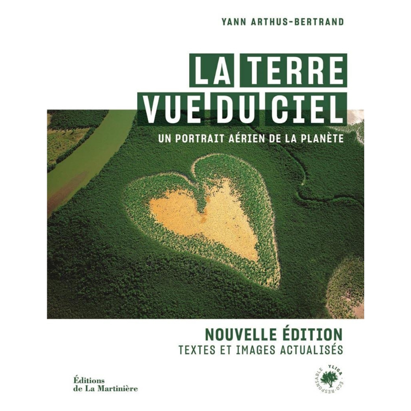 现货 扬 阿尔蒂斯 贝特朗 鸟瞰地球 新版 法文原版 La Terre vue du ciel nvelle edition BBC高分纪录片 自然摄影集【中商原版】