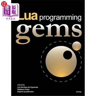 海外直订Lua Programming Gems Lua编程宝石