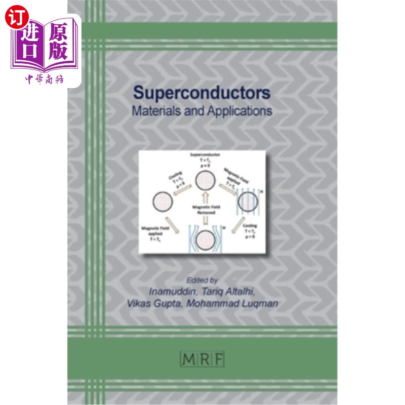 海外直订Superconductors: Materials and Applications超导体:材料与应用