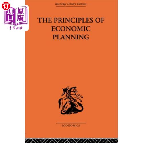 海外直订Principles of Economic Planning 经济计划原则
