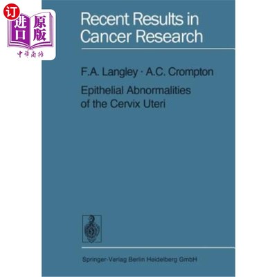 海外直订医药图书Epithelial Abnormalities of the Cervix Uteri 宫颈上皮异常