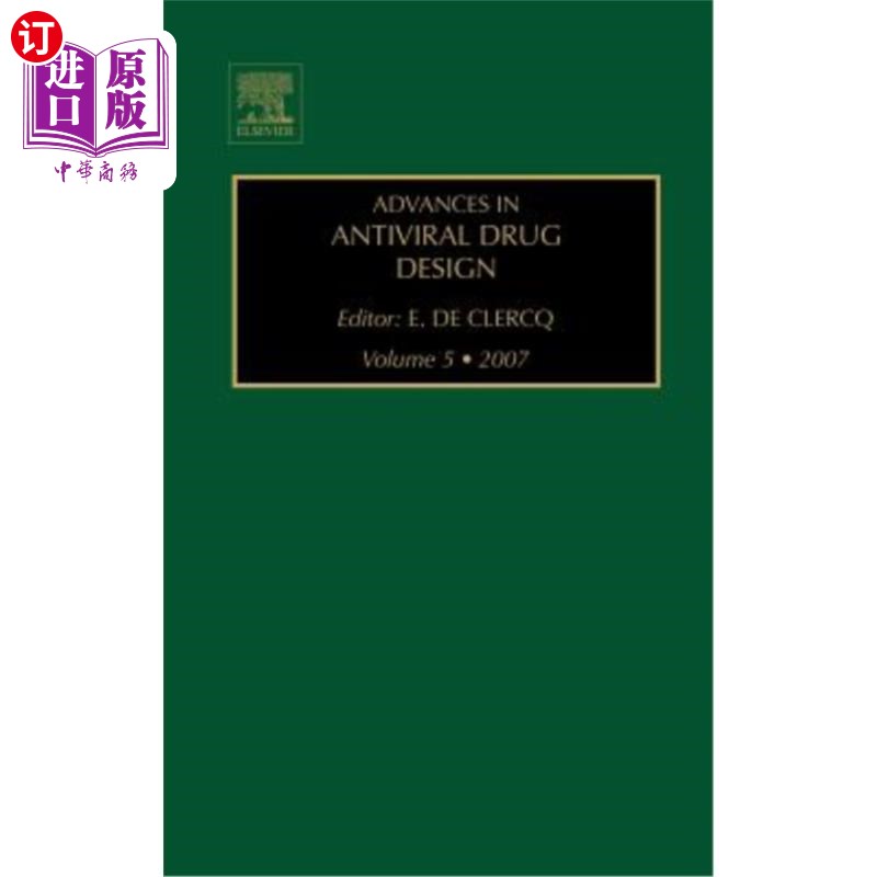 海外直订Advances in Antiviral Drug Design: Volume 5 抗病毒药物设计的进展:第5卷