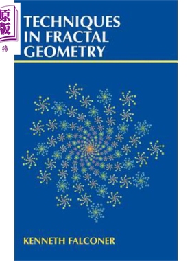 现货 分形几何技术 Techniques In Fractal Geometry 英文原版 Kenneth Falconer【中商原版】wiley