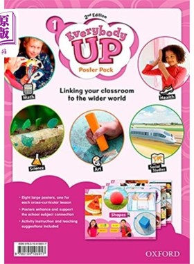 海外直订Everybody Up: Level 1: Posters 大家起来：第一层：海报