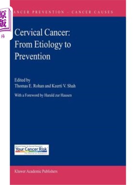 海外直订医药图书Cervical Cancer: From Etiology to Prevention 子宫颈癌:从病因到预防