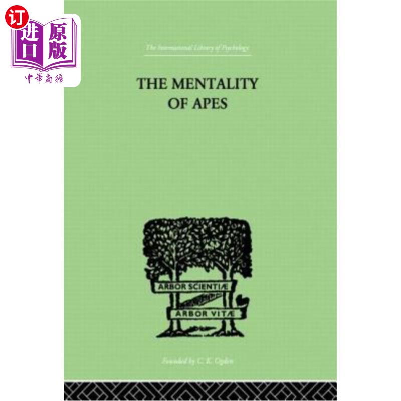 海外直订The Mentality of Apes 人猿的心态