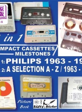 海外直订Compact Cassettes Milestones - Philips 1963 - 1999 - including Norelco and Mercu 紧凑型盒式磁带里程碑-飞利