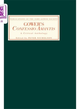 海外直订Gower's Confessio Amantis 高尔的情人告白