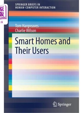 海外直订Smart Homes and Their Users 智能家居及其用户