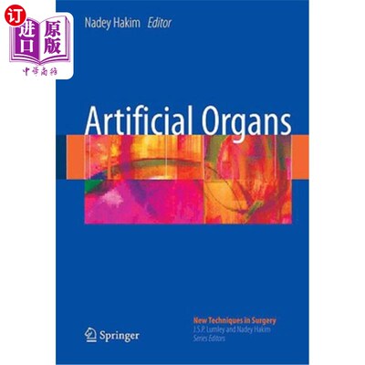 海外直订医药图书Artificial Organs 人造器官