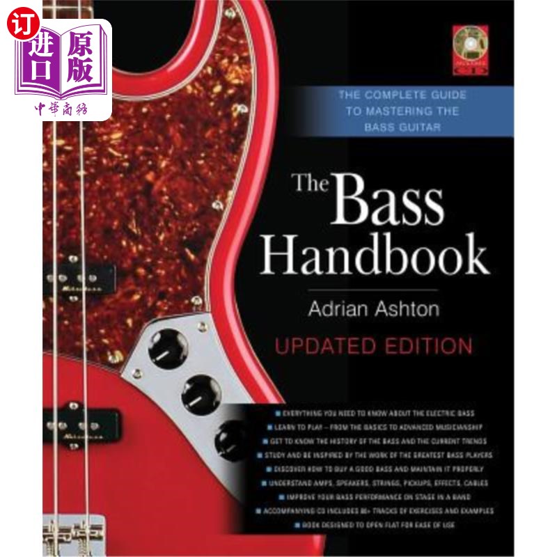 海外直订The Bass Handbook: The Complete Guide to Mastering the Bass Guitar 低音手册:掌握低音吉他的完整指南