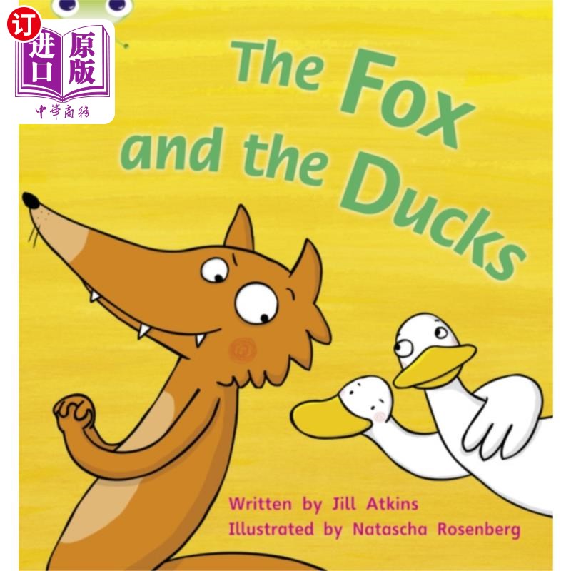 海外直订Bug Club Phonics Fiction Reception Phase 3 set 07 The Fox and the Ducks 虫子俱乐部语音小说接收第3阶段设置07