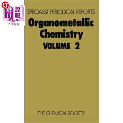 海外直订Organometallic Chemistry: Volume 2 有机金属化学：第二卷