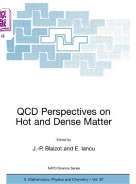 海外直订QCD Perspectives on Hot and Dense Matter 热密物质的QCD透视
