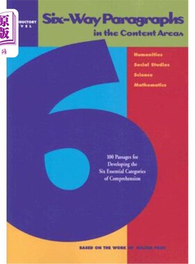 海外直订Six-Way Paragraphs in the Content Areas: Introductory Level: 100 Passages for De 内容领域中的六路段落:入门