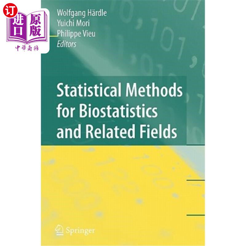 海外直订医药图书Statistical Methods for Biostatistics and Related Fields 生物统计学及相关领域的统计方法