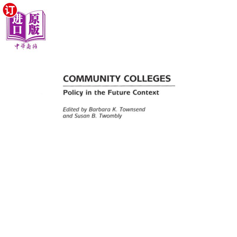 海外直订Community Colleges 社区学院