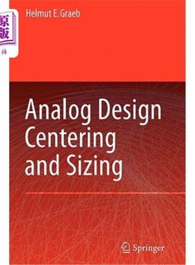 海外直订Analog Design Centering and Sizing 模拟设计定心和定径
