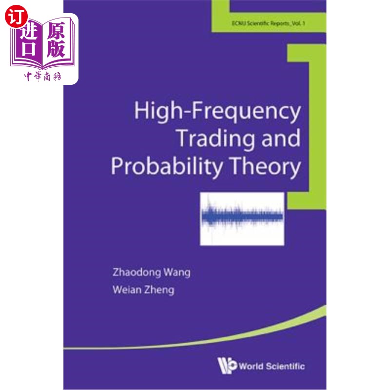 海外直订High-Frequency Trading and Probability Theory 高频交易与概率论