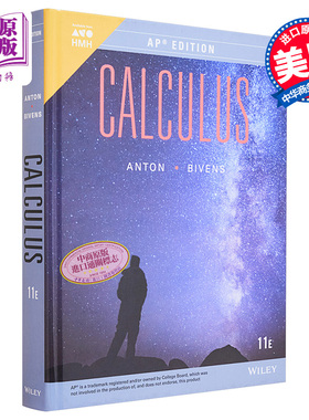 现货 美国AP考试教材 Calculus 微积分 HMH Houghton Mifflin Harcourt AP