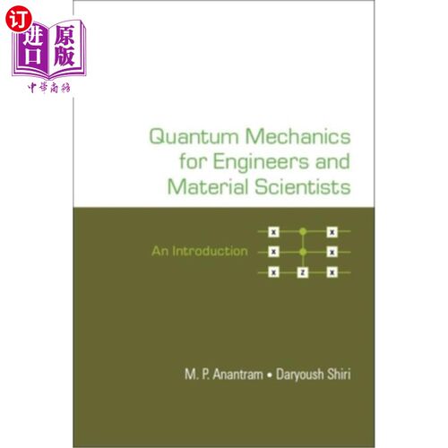 海外直订Quantum Mechanics for Engineers and Material Scientists 面向工程师和材料科学家的量子力学