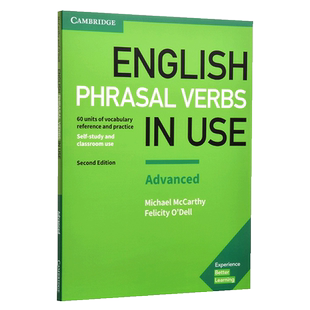现货 【中商原版】剑桥高级英语短语动词 配答案 英文原版English Phrasal Verbs in Use Advanced