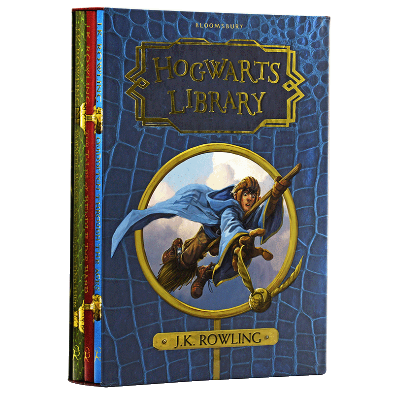 预售 霍格沃茨图书馆套装套装3册 英版精装 英文原版 The Hogwarts Library Box Set Harry Potter 哈利波特 神奇动物在哪儿