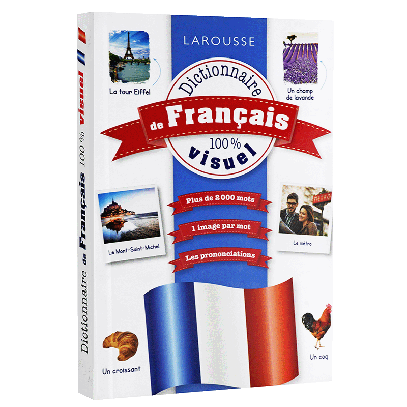 预售 【法国法文版】拉鲁斯图解字典 法文原版 Dictionnaire visuel de franais 图解字典 法语词典 法语字典 法语学习 法语教材