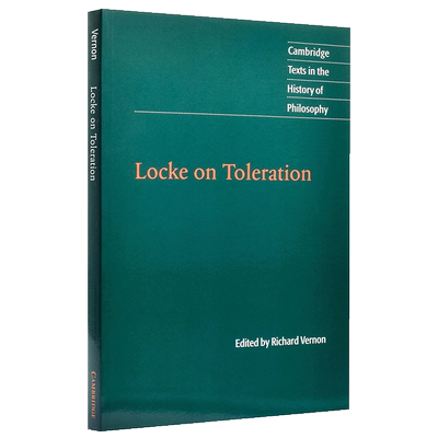 【中商原版】洛克论宽容（剑桥政治思想史经典文本丛书） 英文原版 Locke on Toleration
