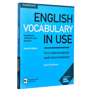 english vocabulary in use Pre-intermediate and Intermediate 【中商原版】剑桥初级英语词汇 英式英语 配答案和电子书英?