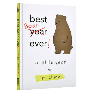 预售 莉兹克里莫 史上好熊 一见你就好心情 英文原版 best bear ever liz climo 英文原版 治愈系漫画绘本