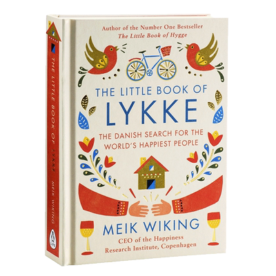 【中商原版】莉琦小书 丹麦人眼中世界上幸福的人 英文原版 The Little Book of Lykke 麦克威肯 正能量 励志 Lykke 幸福的秘