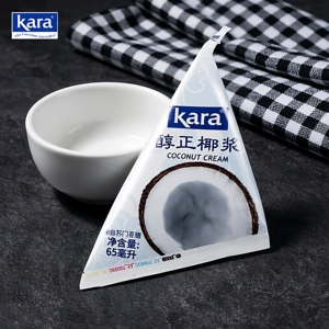 Kara佳乐醇正椰浆65ml小包装原装进口高浓度椰汁西米奶茶咖喱原料