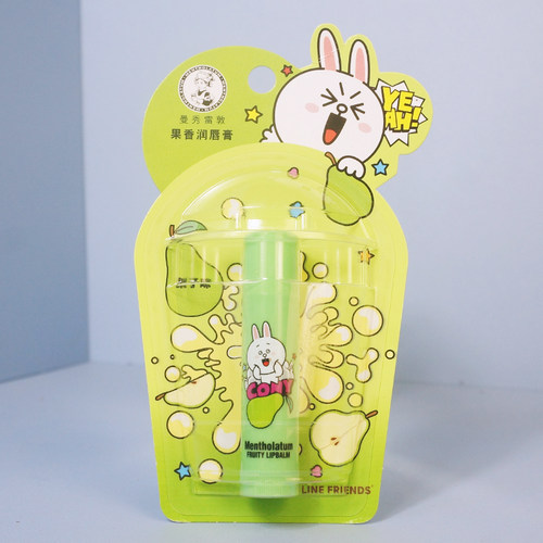 曼秀雷敦梨子味保湿润唇膏