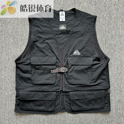 Nike ACG耐克男子刺绣运动休闲百搭透气多口袋马甲HJ2878-010