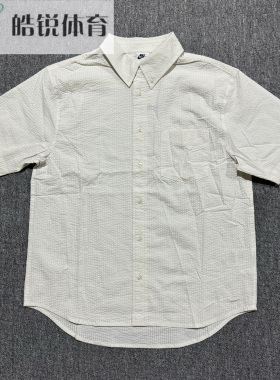 Nike 耐克男子翻领单排扣运动休闲短袖衬衫 FN3223-030