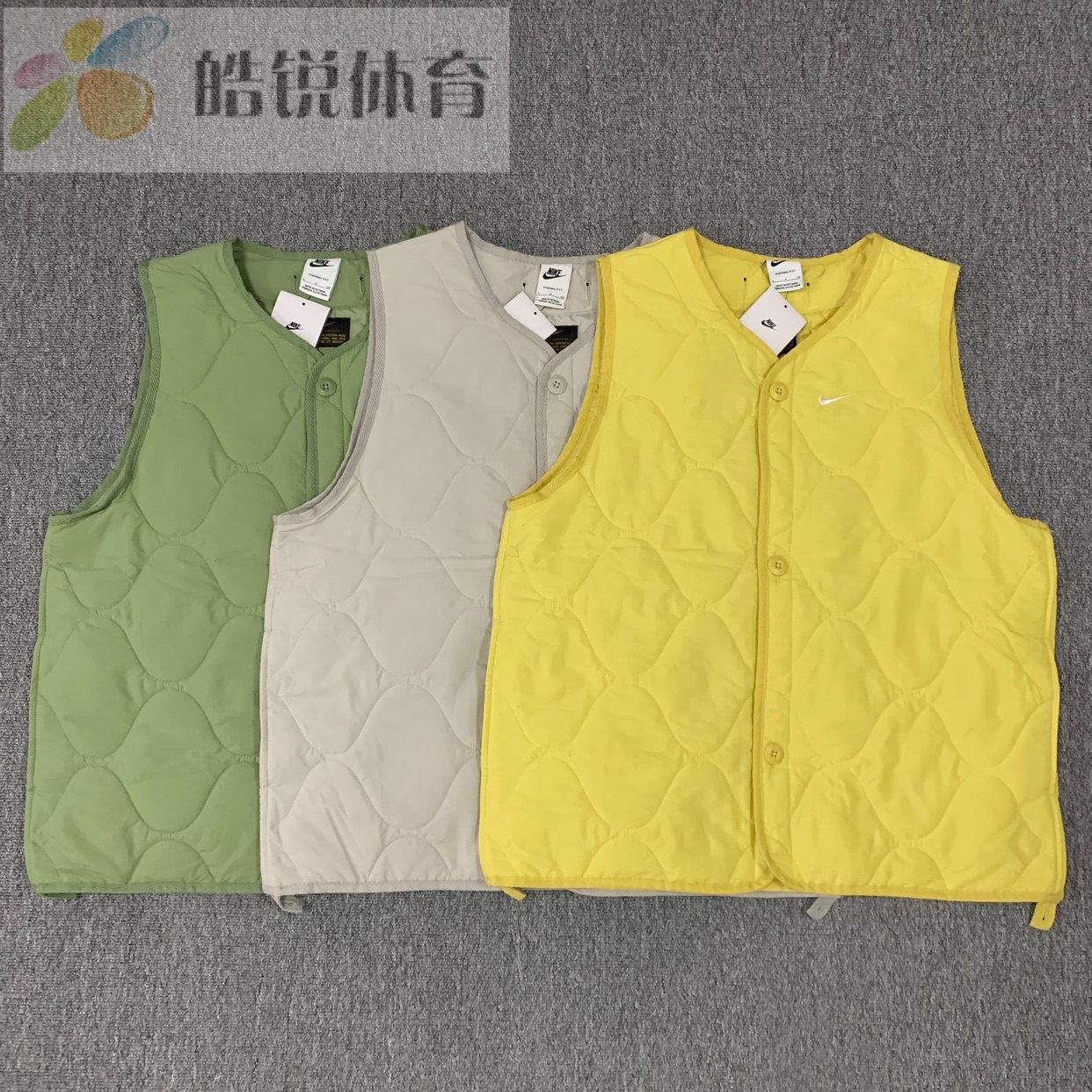 皓锐体育 耐克Nike男子运动休闲棉服马甲背心 DX0891-386-012-700,运动服/休闲服装,棉马甲,淘宝优惠券,粉丝福利购,淘宝优惠卷